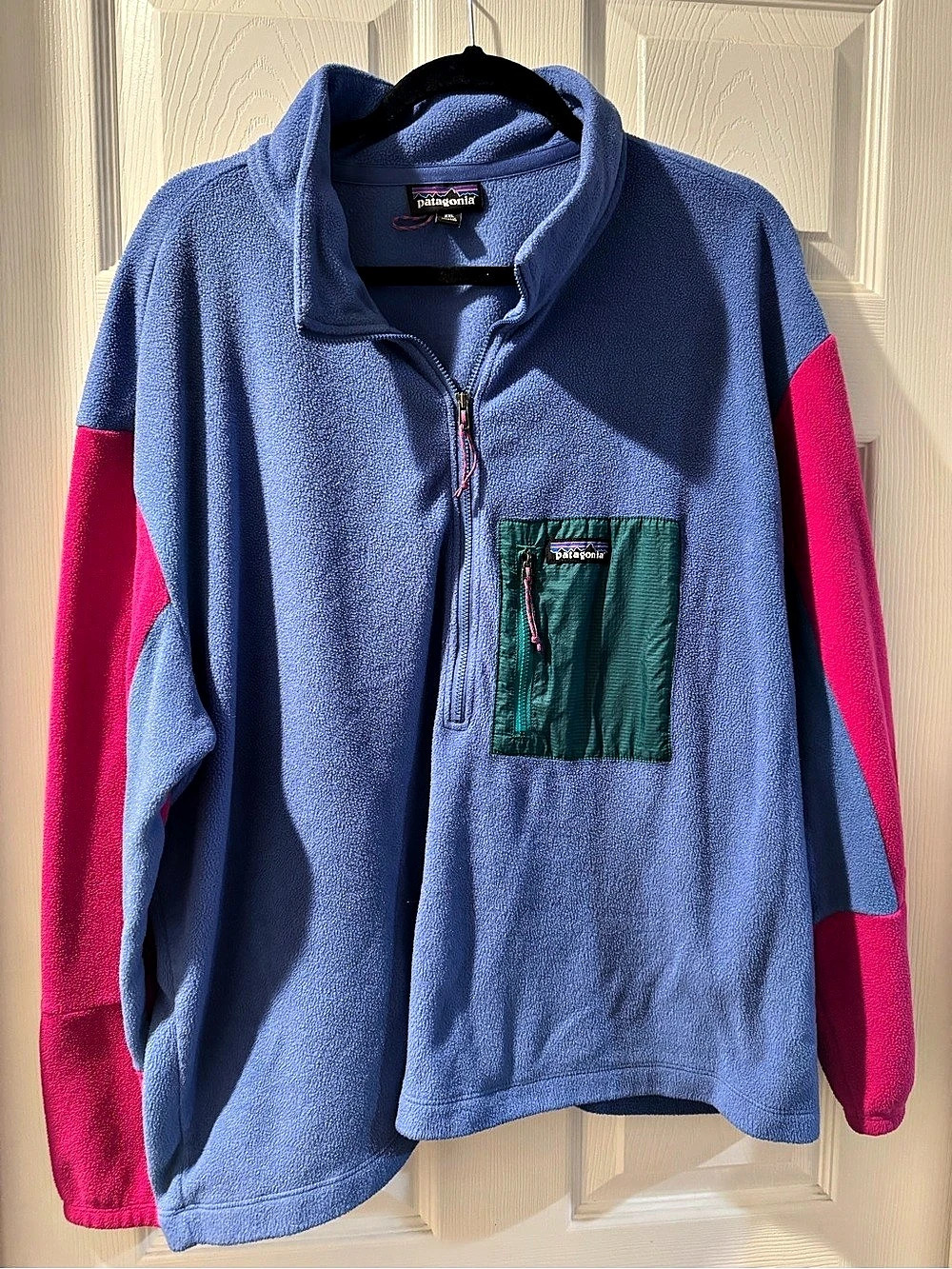 Patagonia Synchilla Snap-T Pullover Color Block Fleece XXL